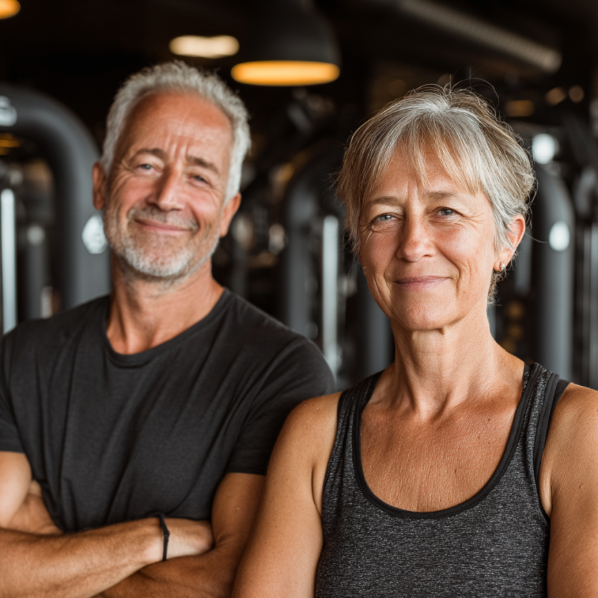 Групові заняття для літніх людей